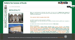 Desktop Screenshot of galleriasanlorenzo.com